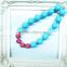 Boutique chunky bead kids necklace wholesale