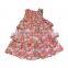 Baby Toddler Ruffle Sleeveless Cotton Flower Frocks Design Girl Dress