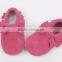 Classic Design 100% Suede Baby Moccasins With Bow, Bow Moccains for Baby