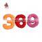 Plush digital stuffed toys digital Creative toys