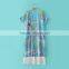 women Beach kimono outside blouse chiffon short sleeve Sunscreen tassel for tops S6310004