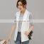 Women Fashion Sleeveless Blazer Long Vest Ladies Autumn blazer designs