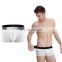 2017 basic Cotton breathable underwear men boxer briefs