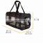High Quality Black Mesh Soft-Sided Travel Pet Carrier