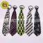halloween costume skeleton custom print silk zip ties