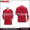100% Cotton Regular Fit No Hoody Red Crewneck Sweatshirt Wholesale Sweatshirt In Low MOQ