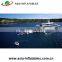 Inflatable Houseboat Slide/ Giant PVC Yacht Floating Water Slide