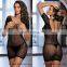 2017 Beautyslove sexy hot woman black Transparent sexy sleepwear sexy babydoll Lingerie