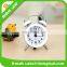 Students creative gifts personality metal small alarm clock movements wholesale customizable clock face