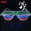 2018 New Products Sound Activated Plastic Flashing Led Glasses