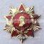 Zinc alloy material badge medal russian military pin badge