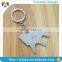 Wholesale metal square cheap blank keychain