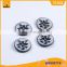 Custom Carving Natural Agoya Shell Button with Printing Flower BN80077