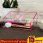 Premium pmma plexigkass office storage box desk accessorie acrylic desktop organizer