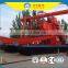 top quality highling gold dredger,gold dredging mining machine,bucket chain gold dredger for sale