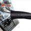 neoprene cable management sleeve black & white cable organizer
