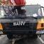 High quality SANY pickup truck crane with cable winch  75 ton STC750