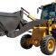 CE China wheel loader manufacturer 1.5ton 1500kg wheel loader front end mini loader European market