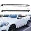 For 10-15 X204 Benz GLK 350 Aluminum Running Boards Pair Set Side Step Style Rail