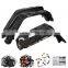 Pocket Style+Rivet Front+Rear Fender Flares + LED For 07-18 Jeep JK Wrangler