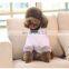Warm Pet dog Cat wear autumn and winter clothing double-sided rabbit two feet plush apparel