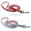 Durable Double Layer Pet PU Collar Leather Leash Training Dog Pulling Rope Pet Neck Chain Pet Supplies