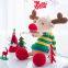 Yarncrafts Christmas elk toy Amigurumi Stuffed Animal Handmade Crocheted Toy