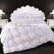Factory Price Cotton Pleated Goose New Style Soft Hot Sale Quilt 300Gsm,  Or Customized