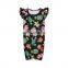 Baby Summer  Watermelon Flutter Sleeve Gown Toddler Sleeper Cute Girls Sleeping Bags