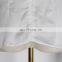WOTWINSTYLE Vintage Satin Blouses Female Bow Collar Puff Long Sleeve Asymmetrical Casual Fashion
