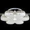 Modern Crystal LED Ceiling Pendant Lamp Stainless Steel Fixture Chandelier Light