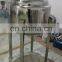 Ethanol extraction machine double jacketed tank with top opening and collection vessel for bho extraction system