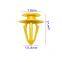 Durable Type Plastic Rivet Fasteners, Multicolour Push-type Fastener Assorted