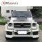 Carbon Fiber Engine Bonnet /hood scoop b-style for w463 G500 G63 to G800 modification