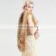 Wholesale Fashion Warm Fox Mink Fur Scarf Lining Coat Collar