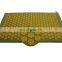 Top sale Lotus shape private label cotton canvas plastic acupressure spike mat Indian manufacturer