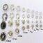 General Purpose Round Flat Hollow Metal 4 Parts Ring Snap Button 14L