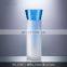 Customized Luxury Unique Design Matte Double Glass Clear Vase Home Decoration