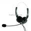 good quality plastic cheap call center telephone headset rj11