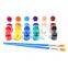 Non toxic 5ml acrylic artistic paint set ,12colors paint by numbers canvas acrylic 2-5ml