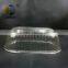 Oval glass Lampshade