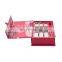 Custom Logo Vegan Cosmetics Paper Package Glitter Packaging Box Makeup Eyeshadow Palette