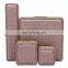 Fadeli factory wholesale custom logo plastic brown jewelry bangle earring pendant ring necklace box