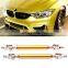 Universal Adjustable Front Bumper Lip Rod Splitter Strut Tie Bar Support