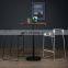 Outdoor Metal Wire Chair Modern Black Metal Wire Bar Chairs