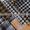 Fashionable and beautiful 73%Cotton 27%Linen Men's Plaid shirt fabric for business and leisure with factory price