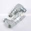 Skid Steer Hydraulic Quick Connect Coupler hydraulic quick coupler 1/2 body 90 degrees elbow