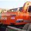 В продаже японская колёсная экскаватор Hitachi EX100WD. Битая недорогая колёсная экскаватор Hitachi ex100WD