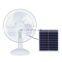 16 Inch DC 12V AC 220V Electronic Small Mini Solar Shaking Floor Standing Solar Fan