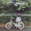 Children's bicycle girl 3-6 years old baby bicycle 16 inch Japanese retro kids bicycle with training wheel